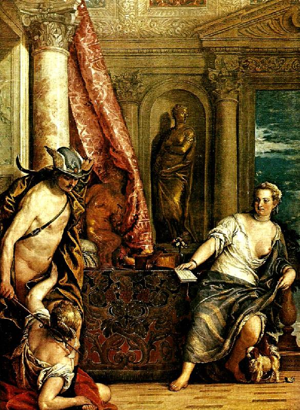 Paolo  Veronese mercury, herse and aglauros oil painting image